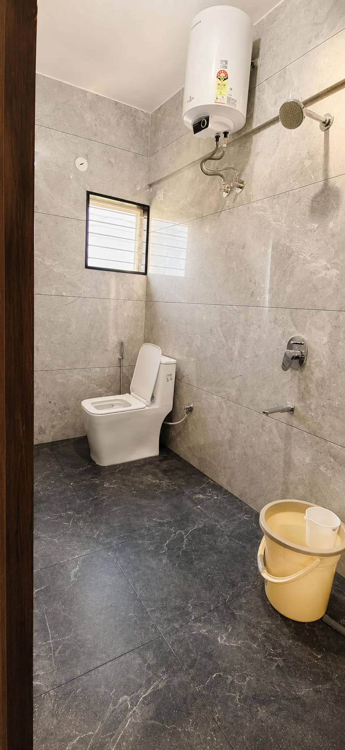Modern bathroom with minimalist design